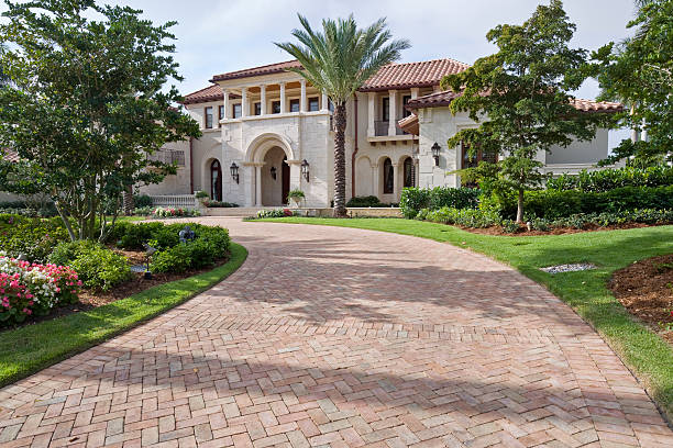 Permeable Paver Driveway in Lula, GA